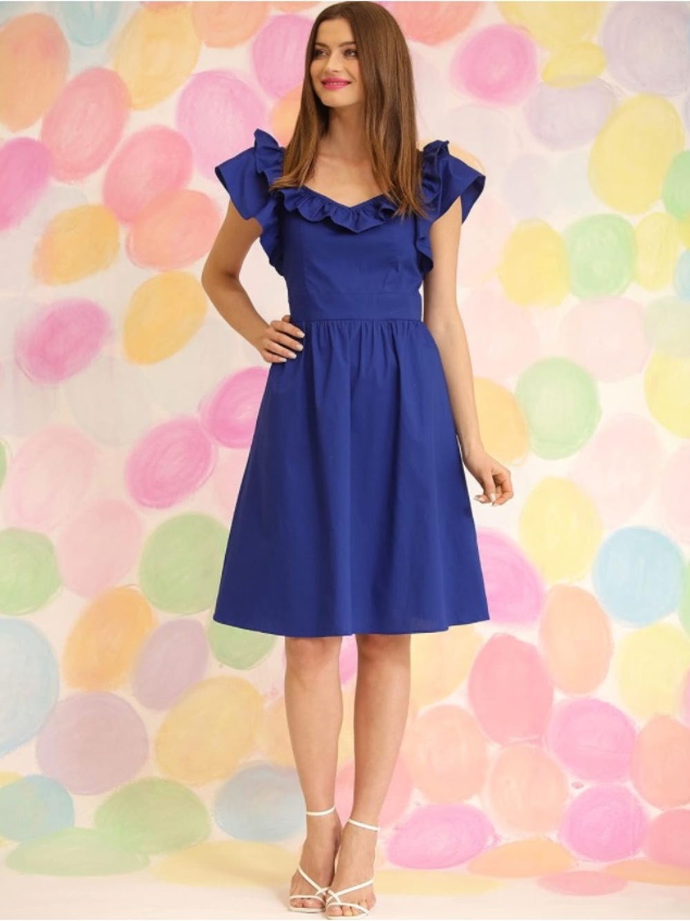 Maggy London Women’s Blue Dress - Size 12/Large